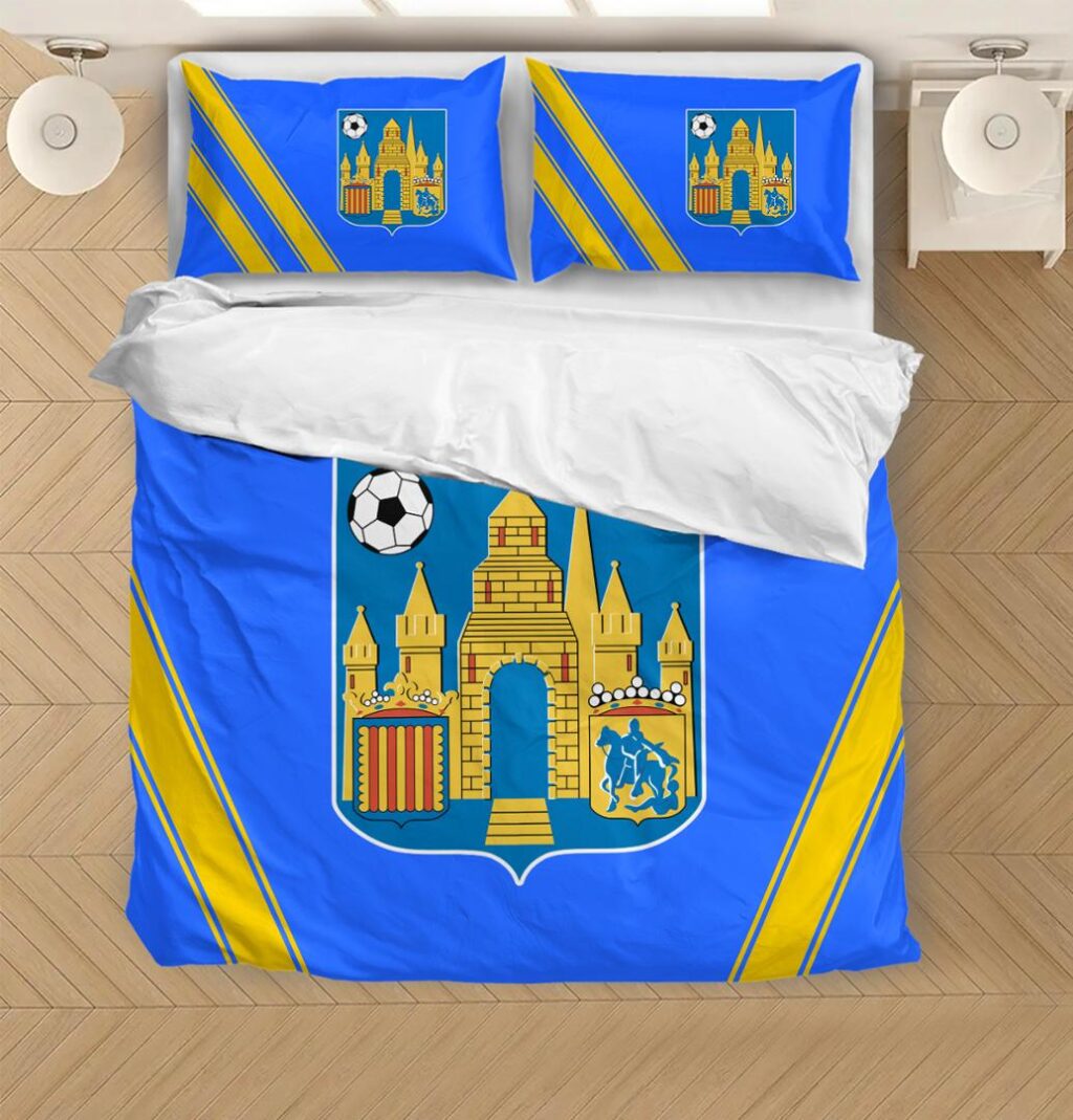 Belgian Pro League KVC Westerlo Bedding Duvet Cover + 1/2 Pillow Cases