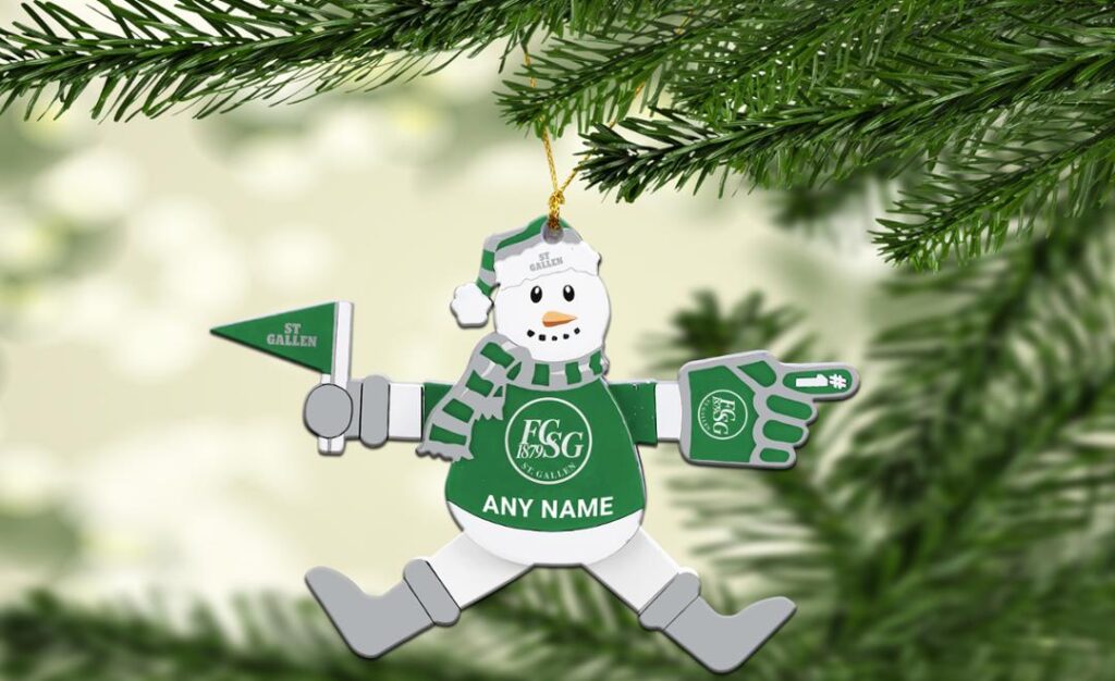 SFL FC St. Gallen Christmas Ornament