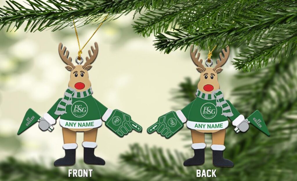 SFL FC St. Gallen Christmas Ornament