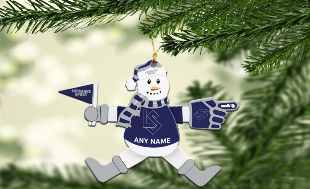 SFL FC Lausanne Sport Christmas Ornament