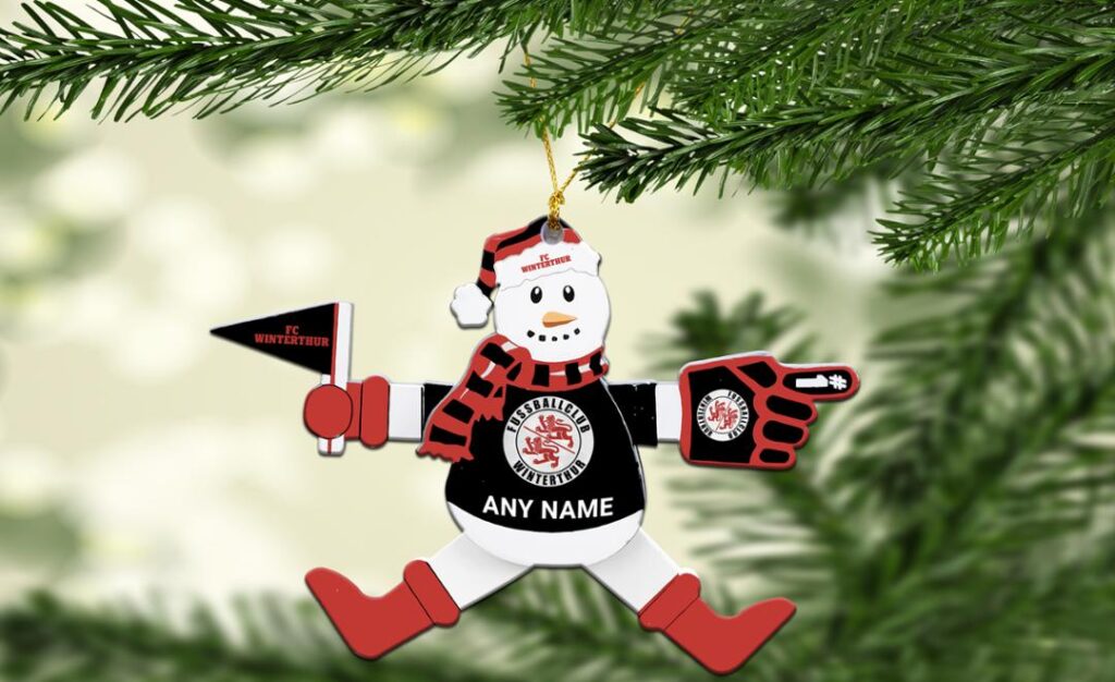 SFL FC Winterthur Christmas Ornament