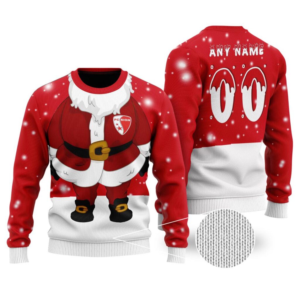 SFL FC Sion Merry Christmas Ugly Sweater | Hoodie | Zipper | T-Shirt | Polo