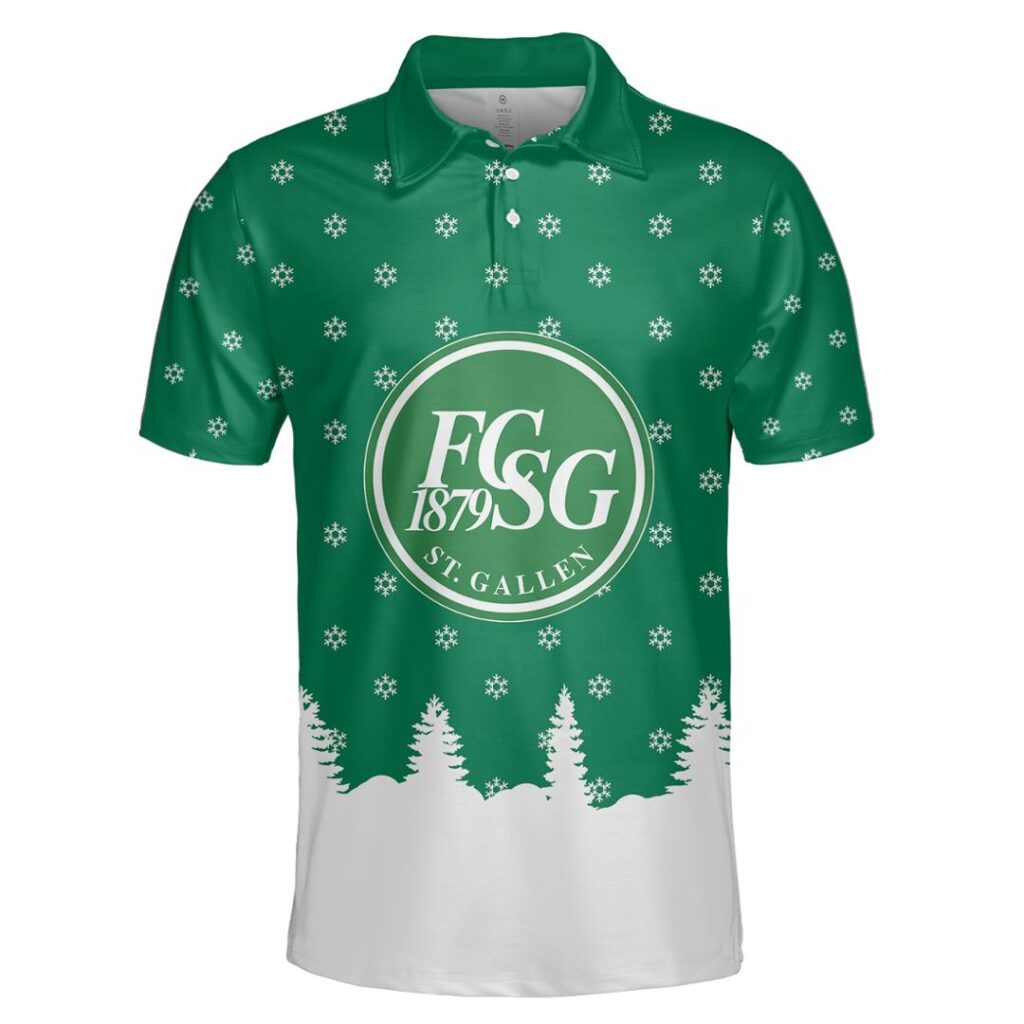 SFL FC St. Gallen Merry Christmas Ugly Sweater | Hoodie | Zipper | T-Shirt | Polo | Long Paint