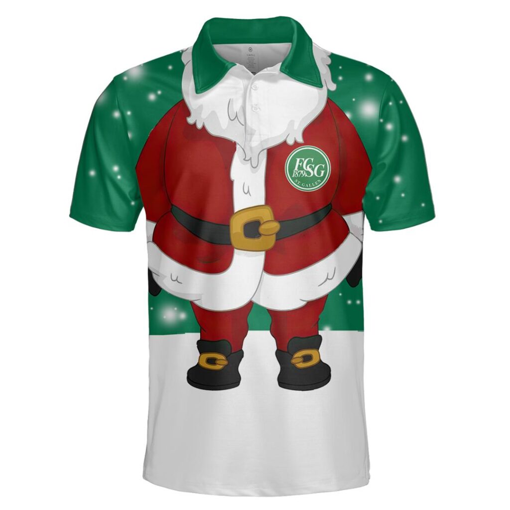 SFL FC St. Gallen Merry Christmas Ugly Sweater | Hoodie | Zipper | T-Shirt | Polo