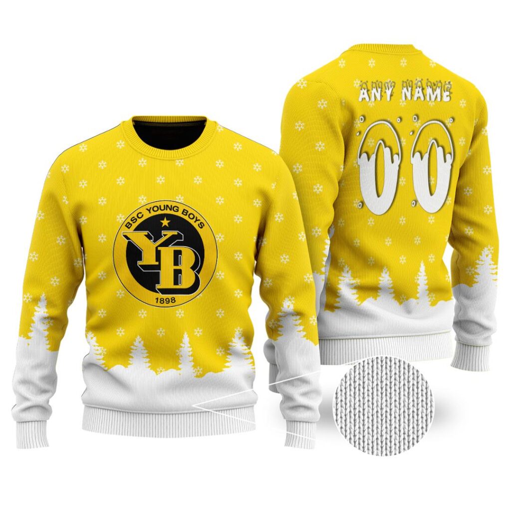 SFL BSC Young Boys Merry Christmas Ugly Sweater | Hoodie | Zipper | T-Shirt | Polo | Long Paint