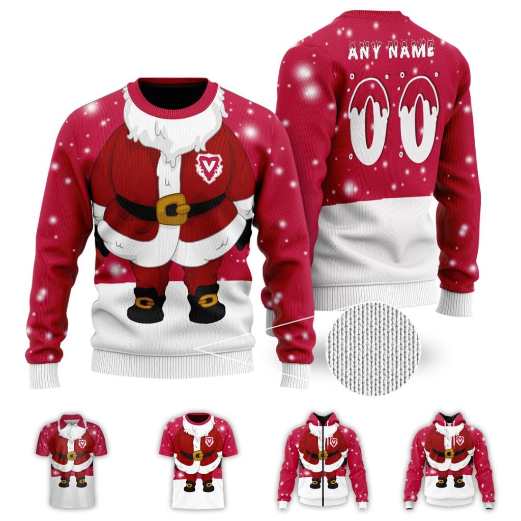 SFL FC Vaduz Merry Christmas Ugly Sweater | Hoodie | Zipper | T-Shirt | Polo