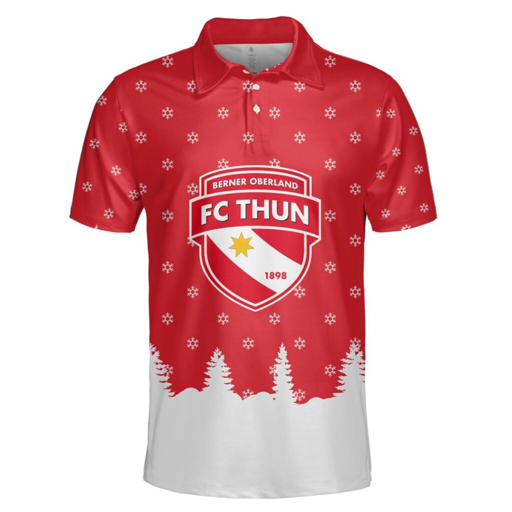 SFL FC Thun Merry Christmas Ugly Sweater | Hoodie | Zipper | T-Shirt | Polo | Long Paint