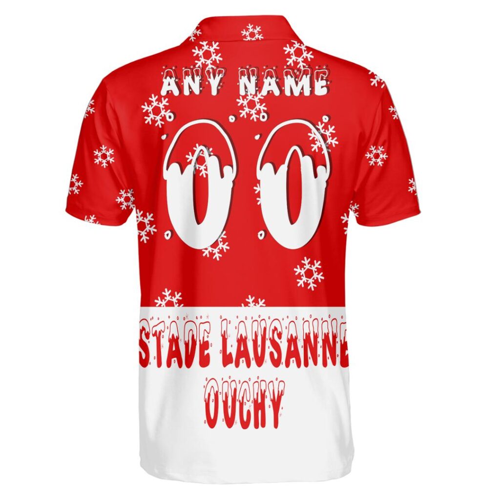 SFL FC Stade Lausanne Ouchy Merry Christmas Ugly Sweater | Hoodie | Zipper | T-Shirt | Polo