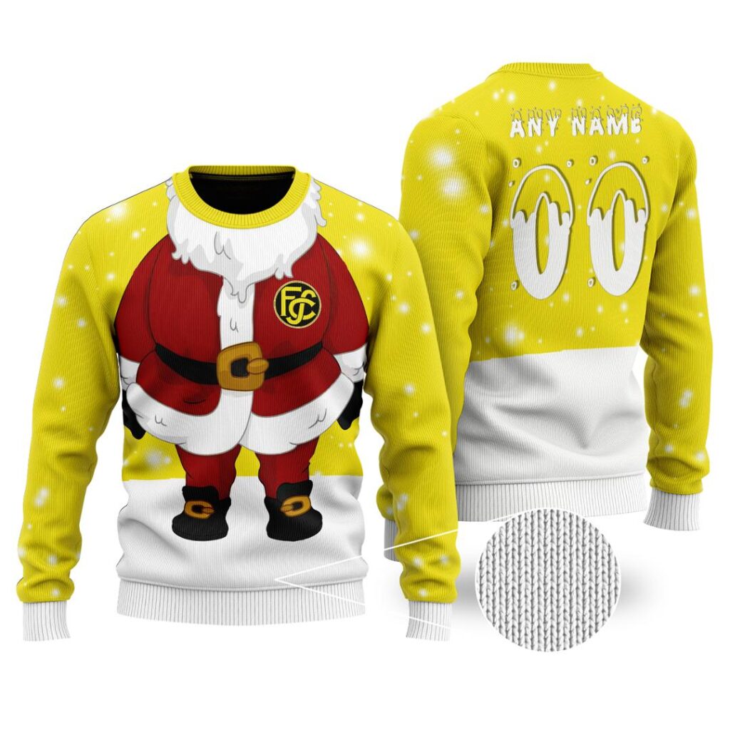 SFL FC Schaffhausen Merry Christmas Ugly Sweater | Hoodie | Zipper | T-Shirt | Polo