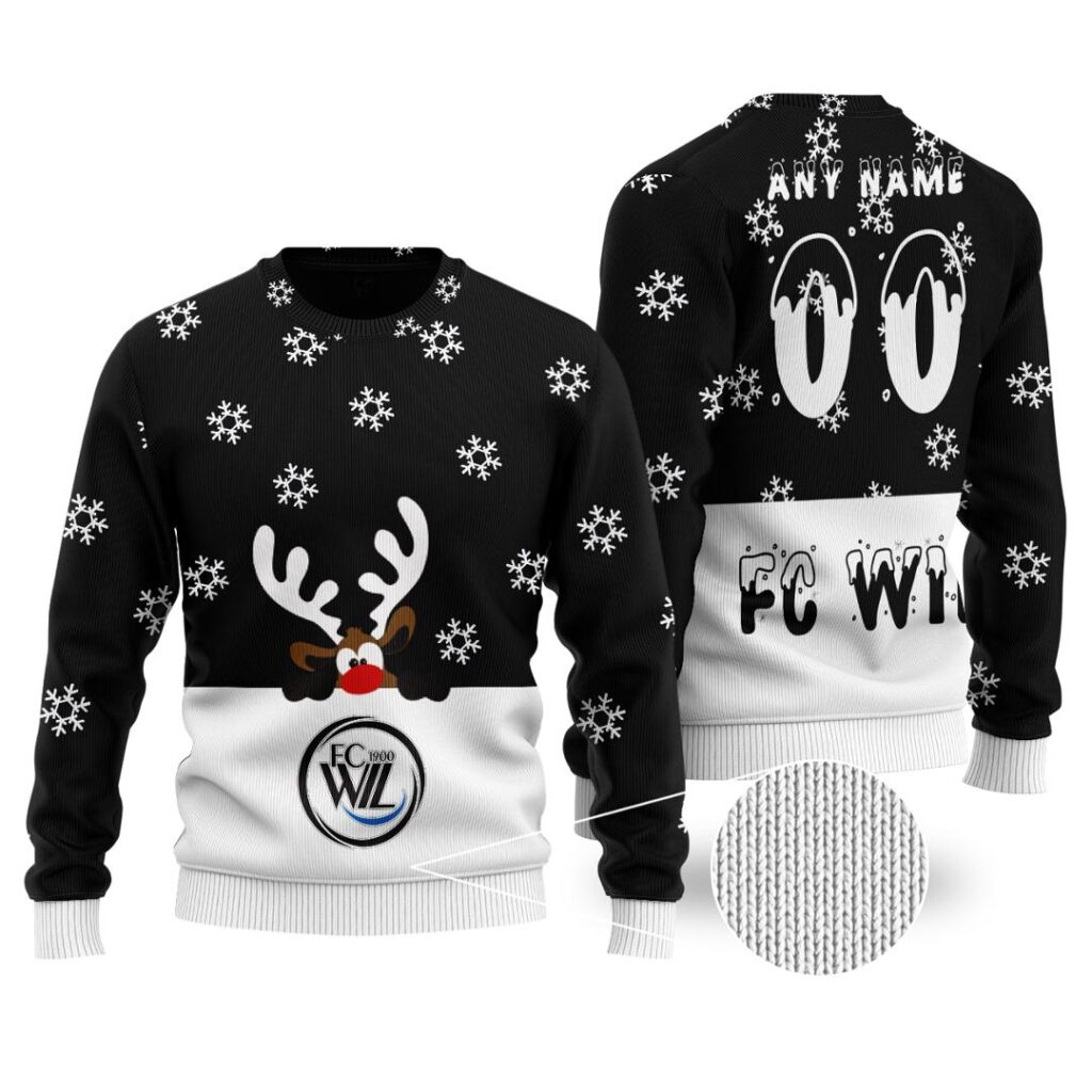 SFL FC Wil Merry Christmas Ugly Sweater | Hoodie | Zipper | T-Shirt | Polo