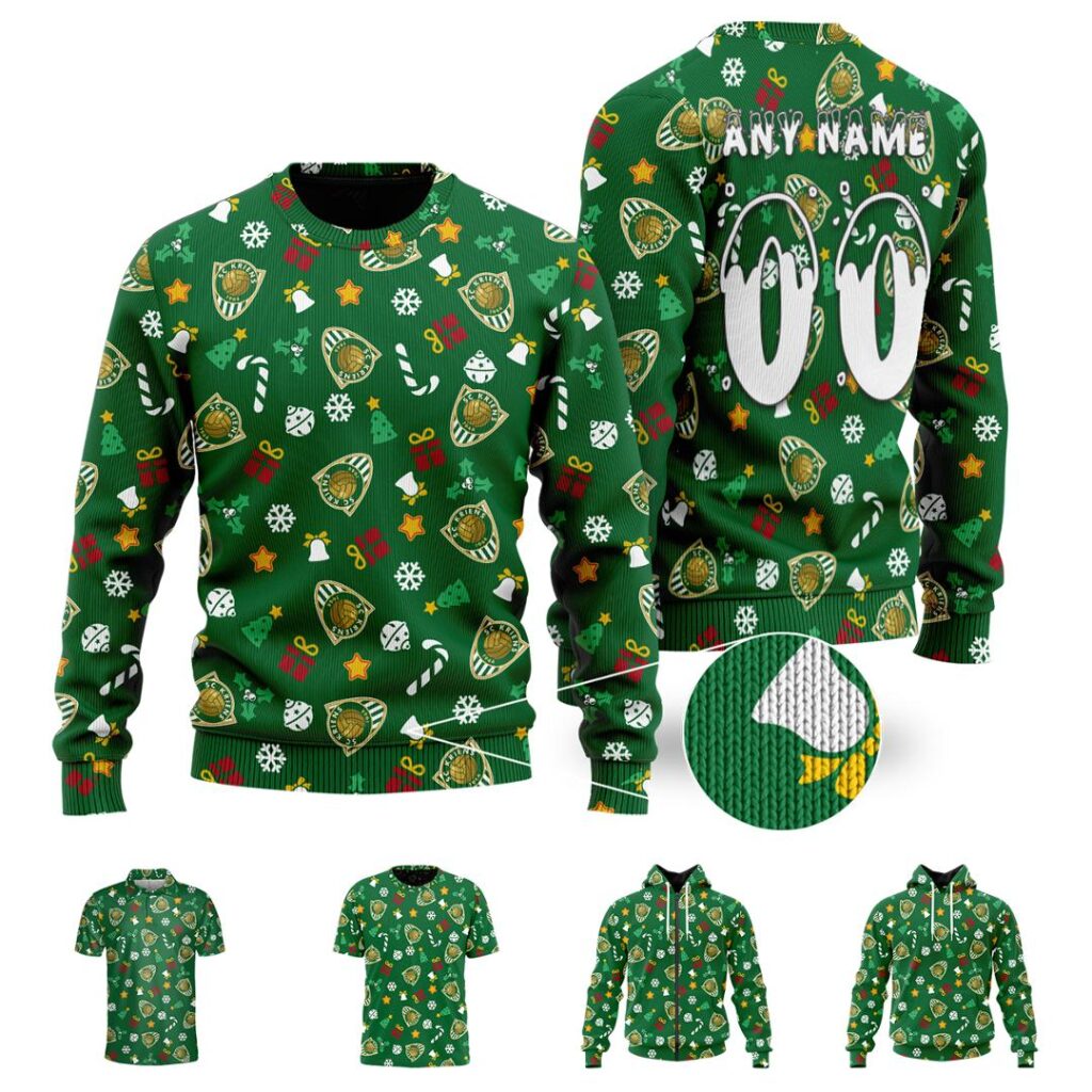 SFL SC Kriens Merry Christmas Ugly Sweater | Hoodie | Zipper | T-Shirt | Polo