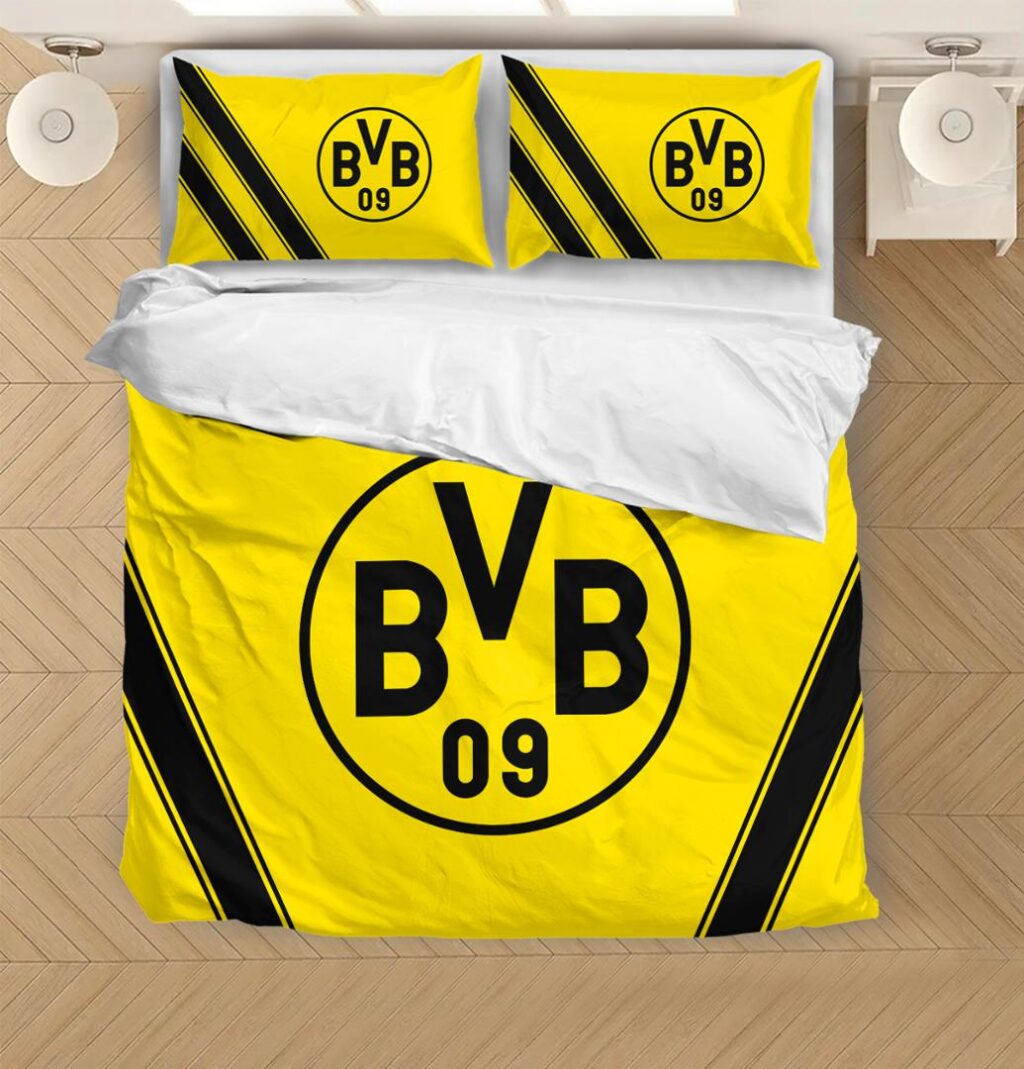 DFL Borussia Dortmund Bedding Duvet Cover | Quilt + 1|2 Pillow Cases