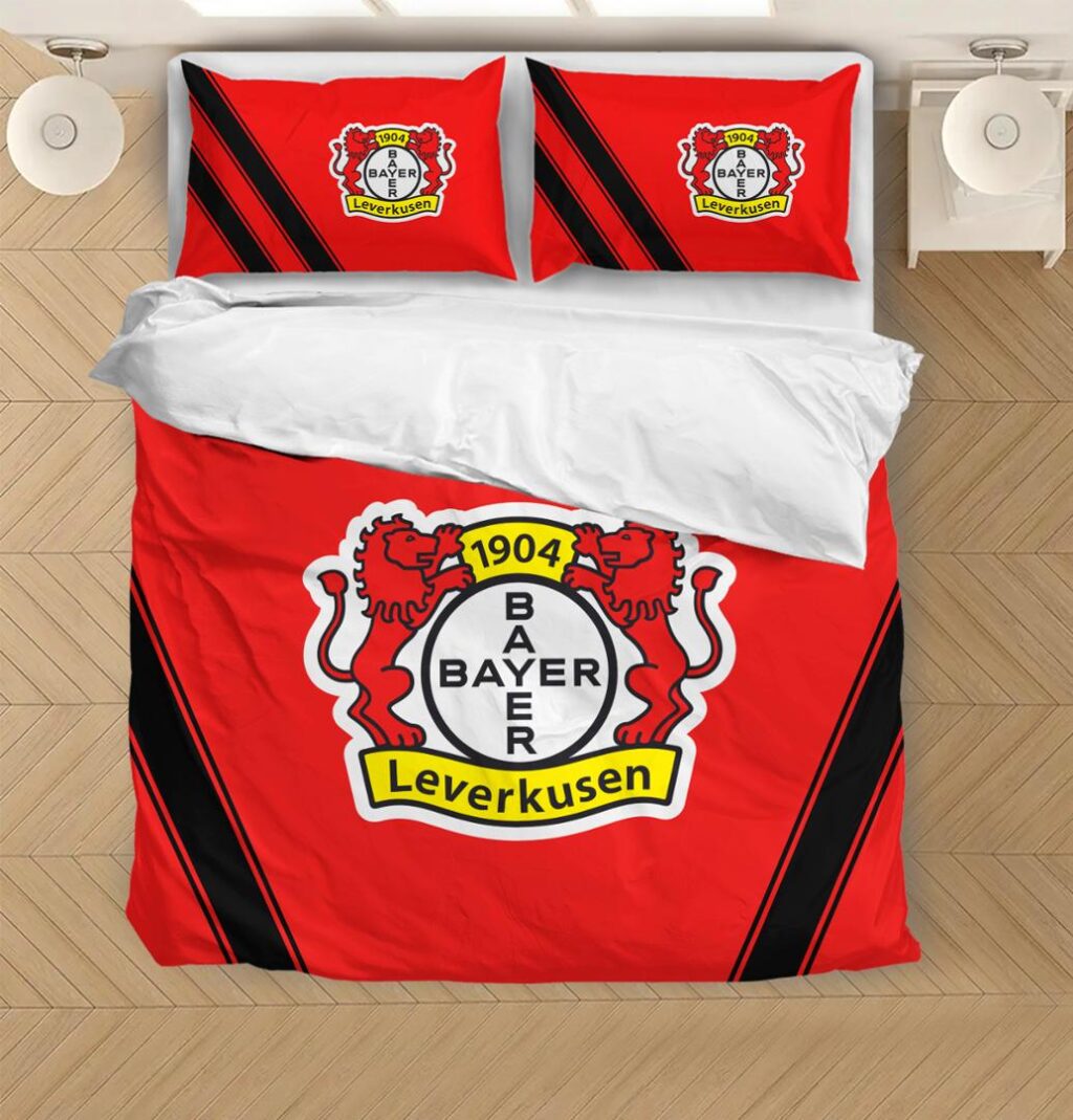 DFL Bayer Leverkusen Bedding Duvet Cover | Quilt + 1|2 Pillow Cases