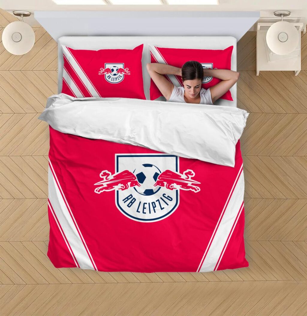 DFL RB Leipzig Bedding Duvet Cover | Quilt + 1|2 Pillow Cases