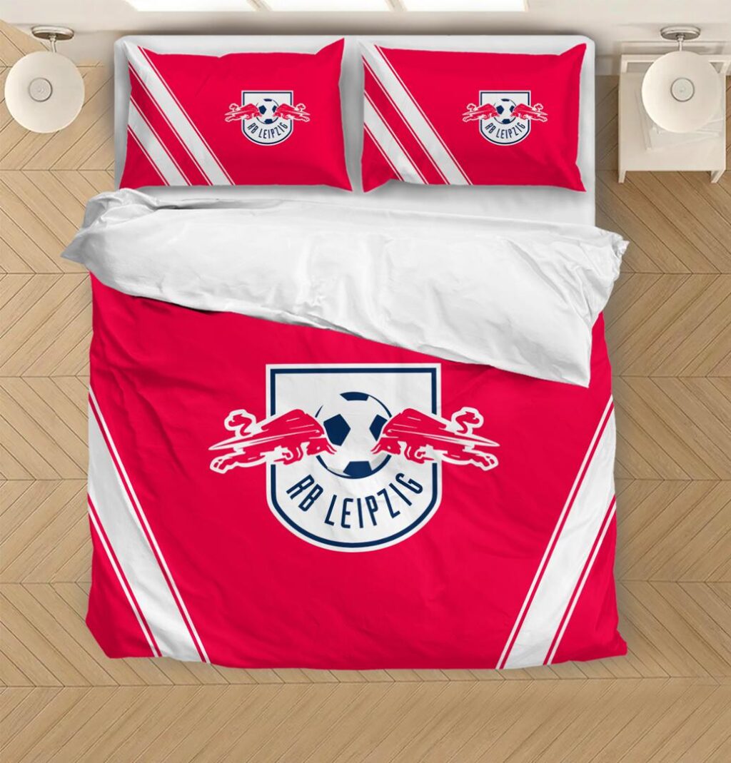 DFL RB Leipzig Bedding Duvet Cover | Quilt + 1|2 Pillow Cases