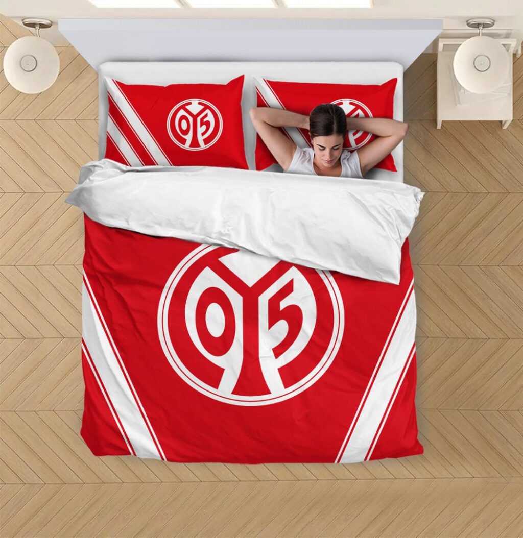 DFL Mainz 05 Bedding Duvet Cover | Quilt + 1|2 Pillow Cases