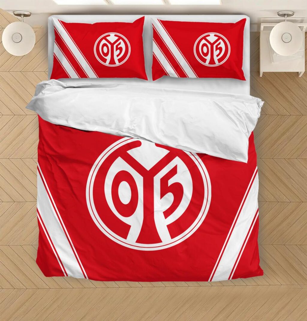 DFL Mainz 05 Bedding Duvet Cover | Quilt + 1|2 Pillow Cases