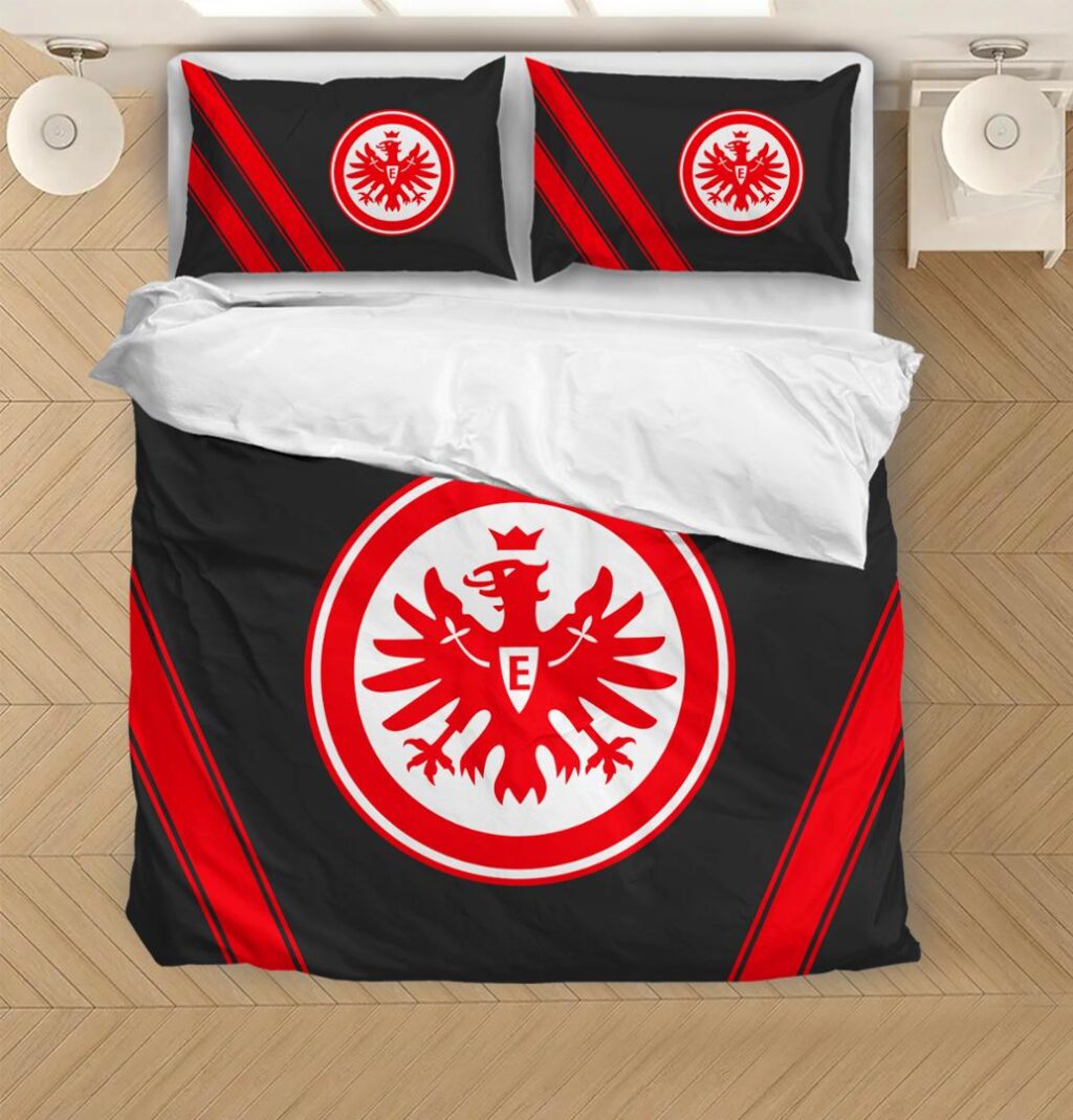 DFL Eintracht Frankfurt Bedding Duvet Cover | Quilt + 1|2 Pillow Cases