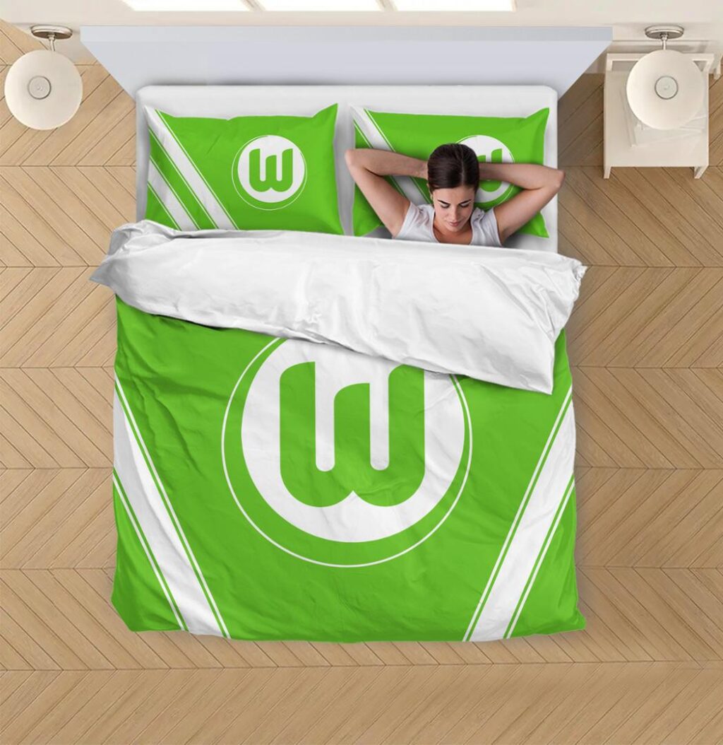 DFL VfL Wolfsburg Bedding Duvet Cover | Quilt + 1|2 Pillow Cases