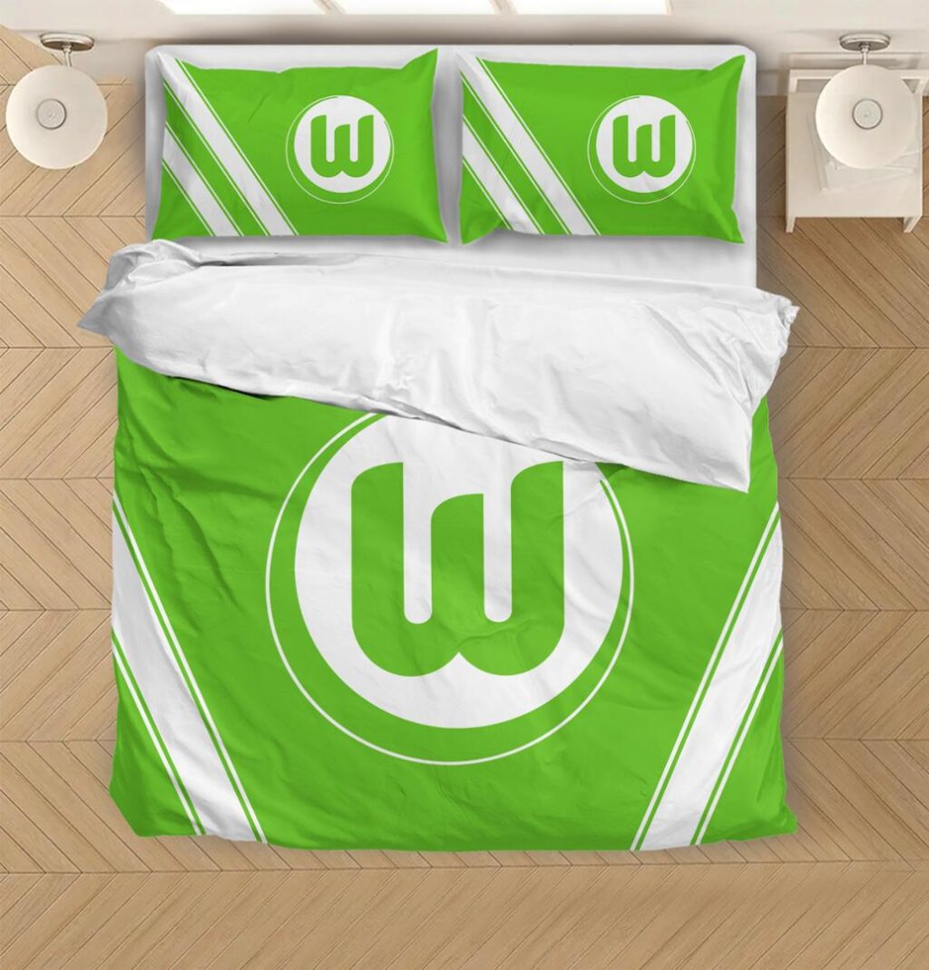 DFL VfL Wolfsburg Bedding Duvet Cover | Quilt + 1|2 Pillow Cases