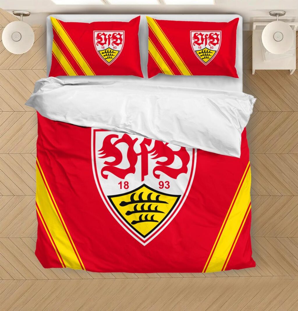 DFL VfB Stuttgart Bedding Duvet Cover | Quilt + 1|2 Pillow Cases