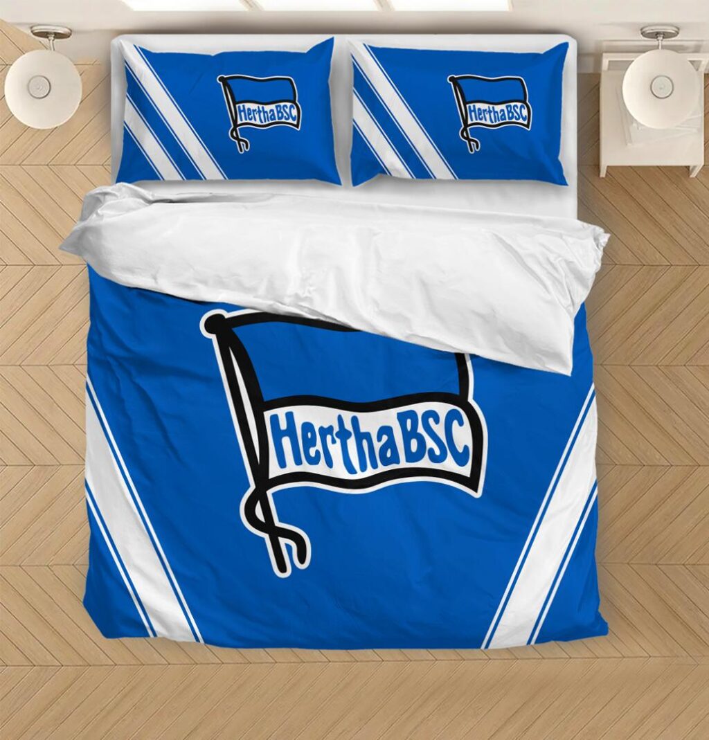 DFL Hertha BSC Bedding Duvet Cover | Quilt + 1|2 Pillow Cases