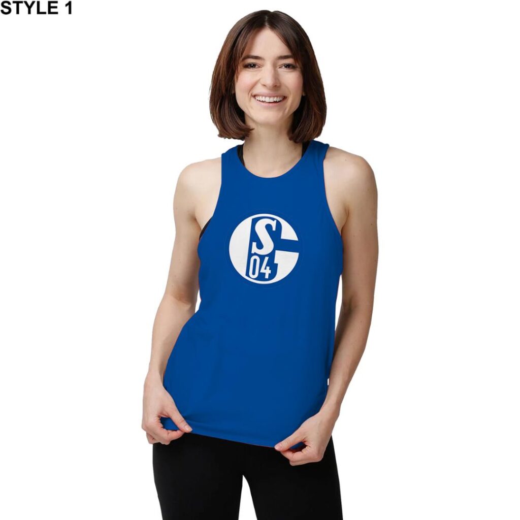 17Schalke072 | Women's Tieback Tank