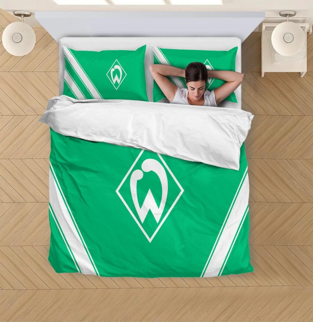 DFL Werder Bremen Bedding Duvet Cover | Quilt + 1|2 Pillow Cases