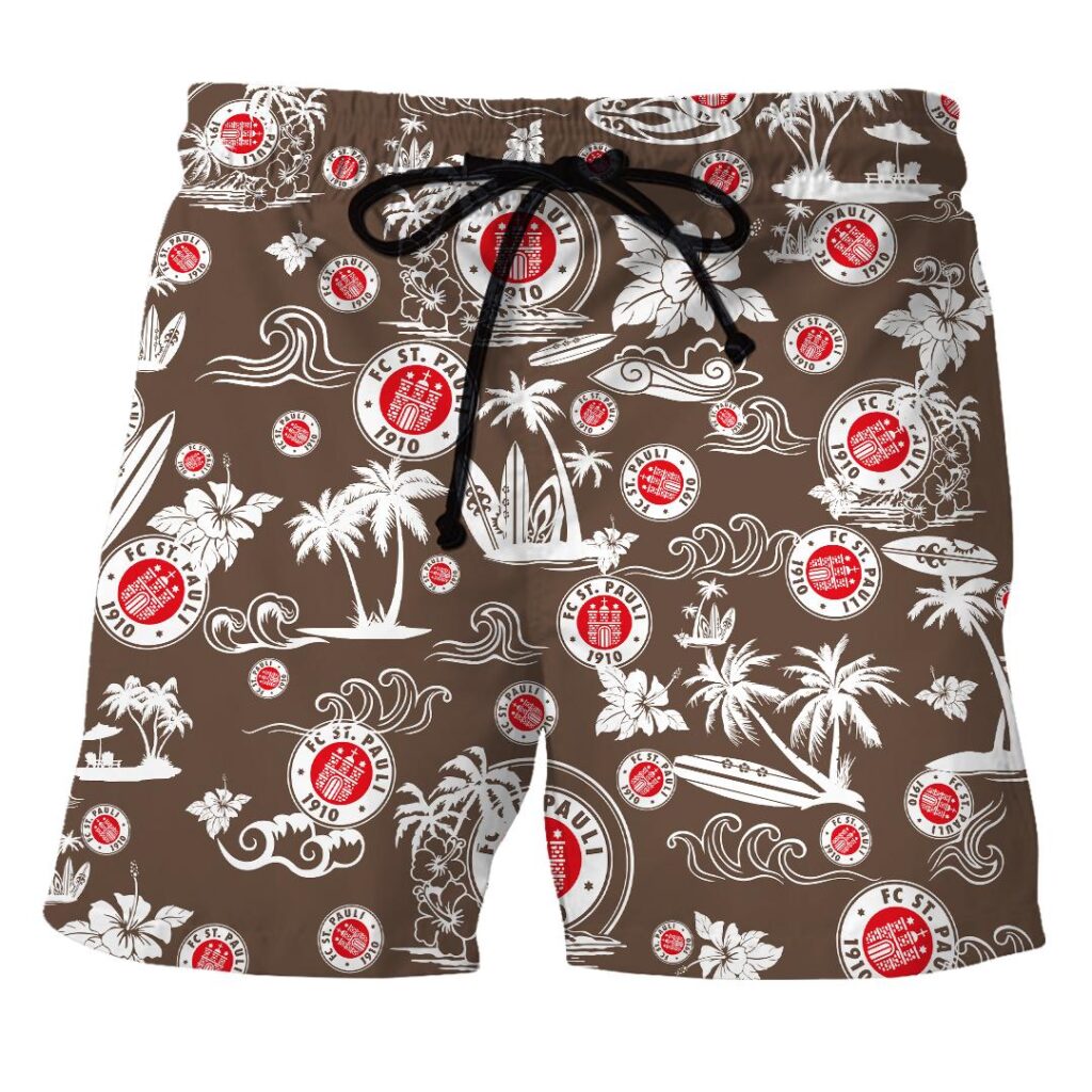 23FCStPauli070 | Hawaiian Shirt and Shorts