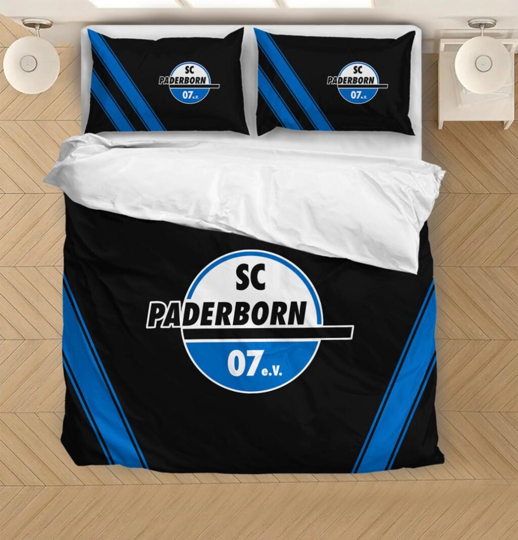 DFL SC Paderborn Bedding Duvet Cover | Quilt + 1|2 Pillow Cases