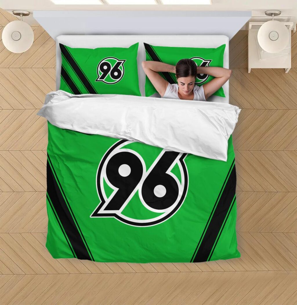 DFL Hannover 96 Bedding Duvet Cover | Quilt + 1|2 Pillow Cases