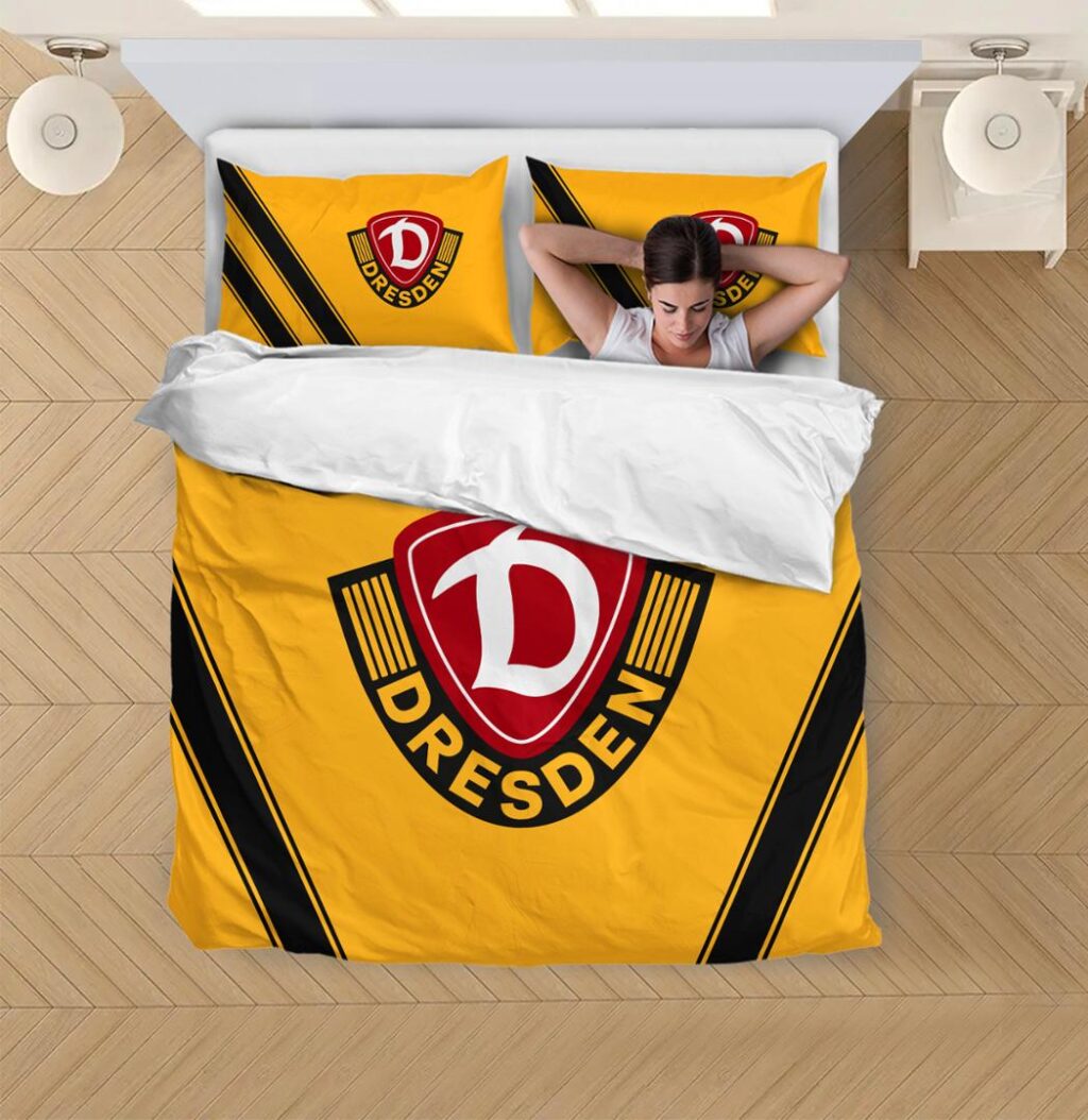 DFL Dynamo Dresden Bedding Duvet Cover | Quilt + 1|2 Pillow Cases