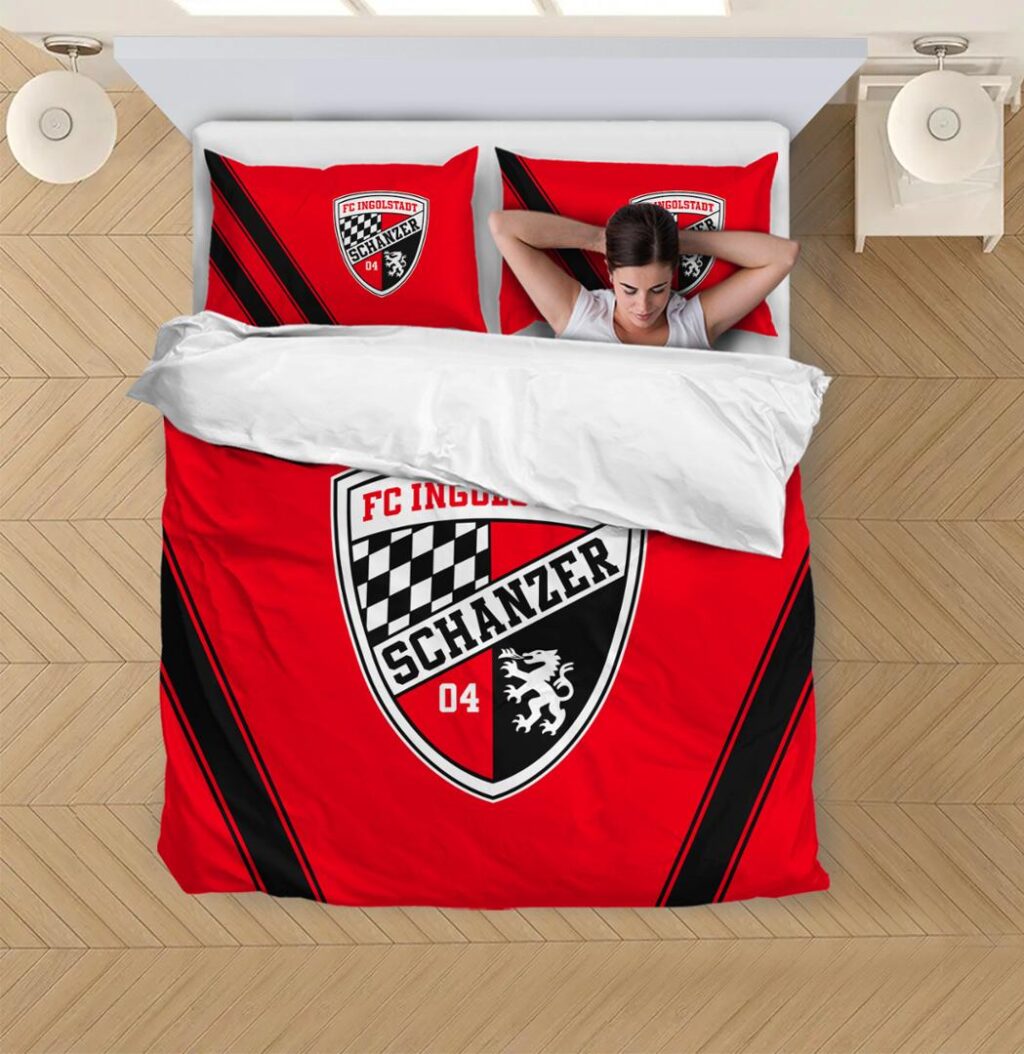 DFL FC Ingolstadt 04 Bedding Duvet Cover | Quilt + 1|2 Pillow Cases