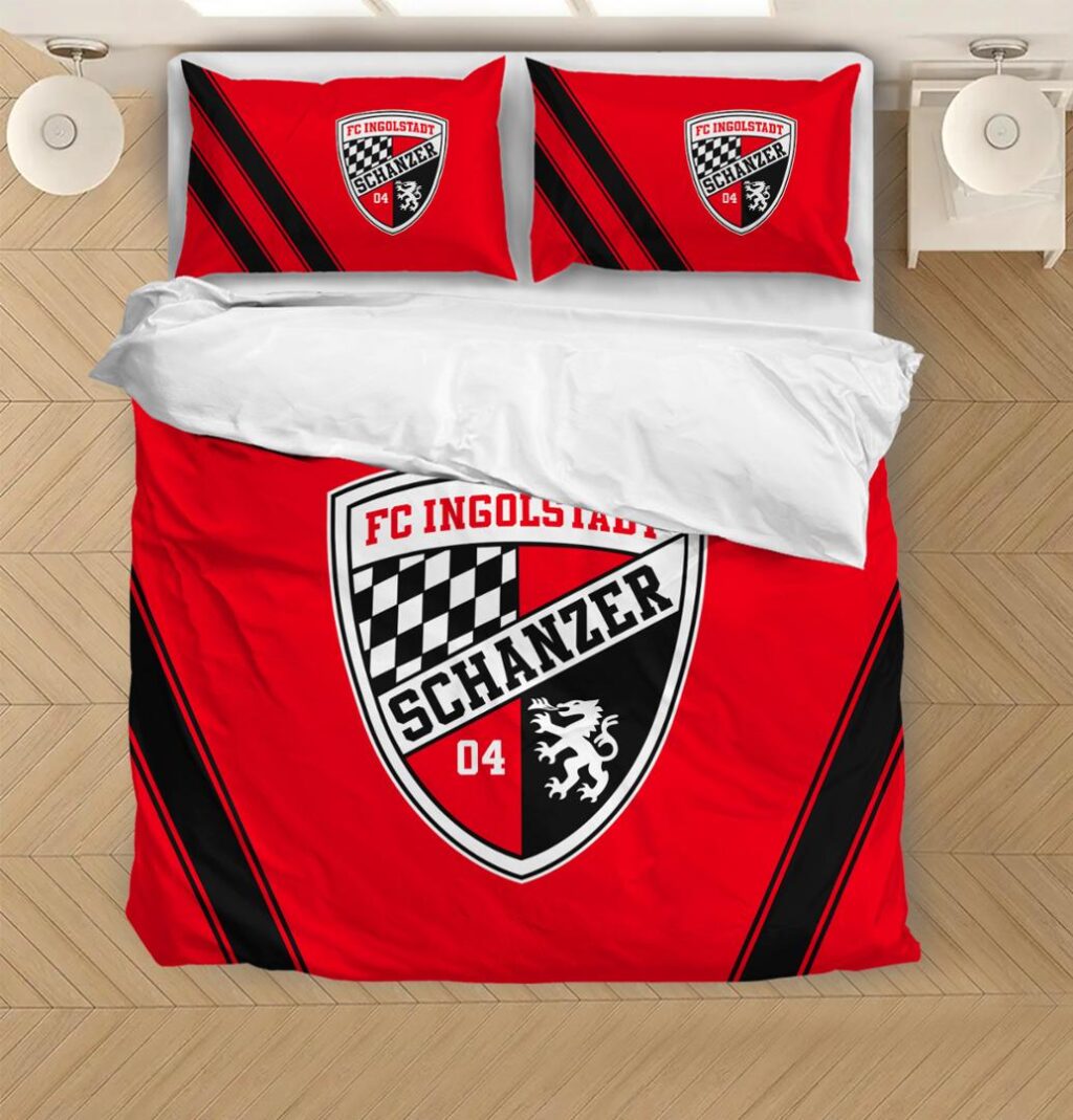 DFL FC Ingolstadt 04 Bedding Duvet Cover | Quilt + 1|2 Pillow Cases