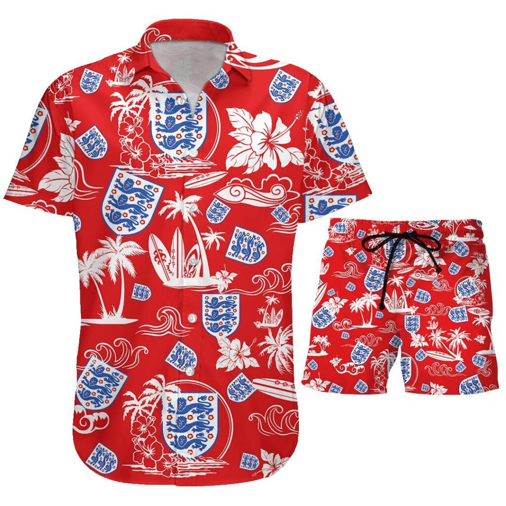 00England073 | Hawaiian Shirt and Shorts