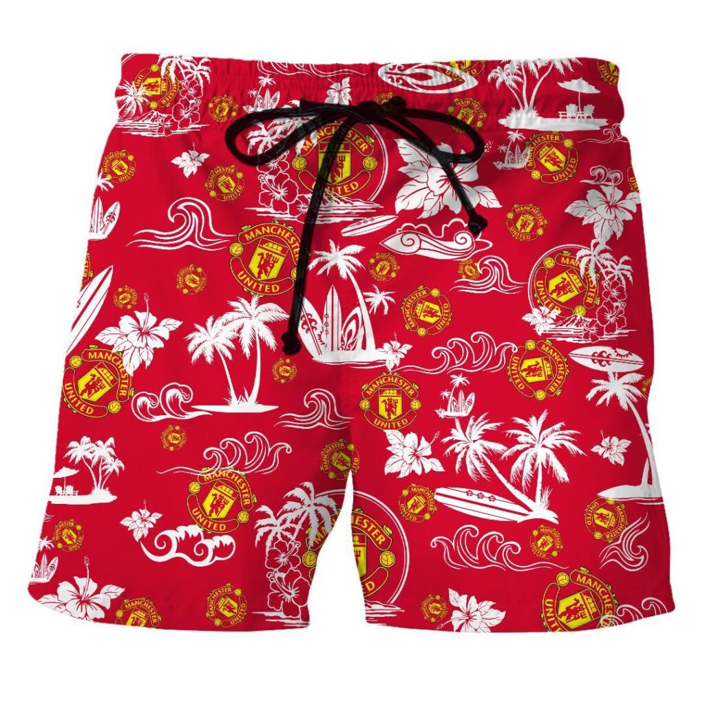 01ManUnited070 | Hawaiian Shirt and Shorts