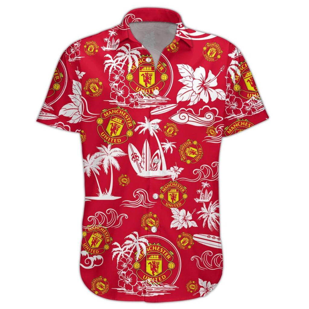 01ManUnited070 | Hawaiian Shirt and Shorts