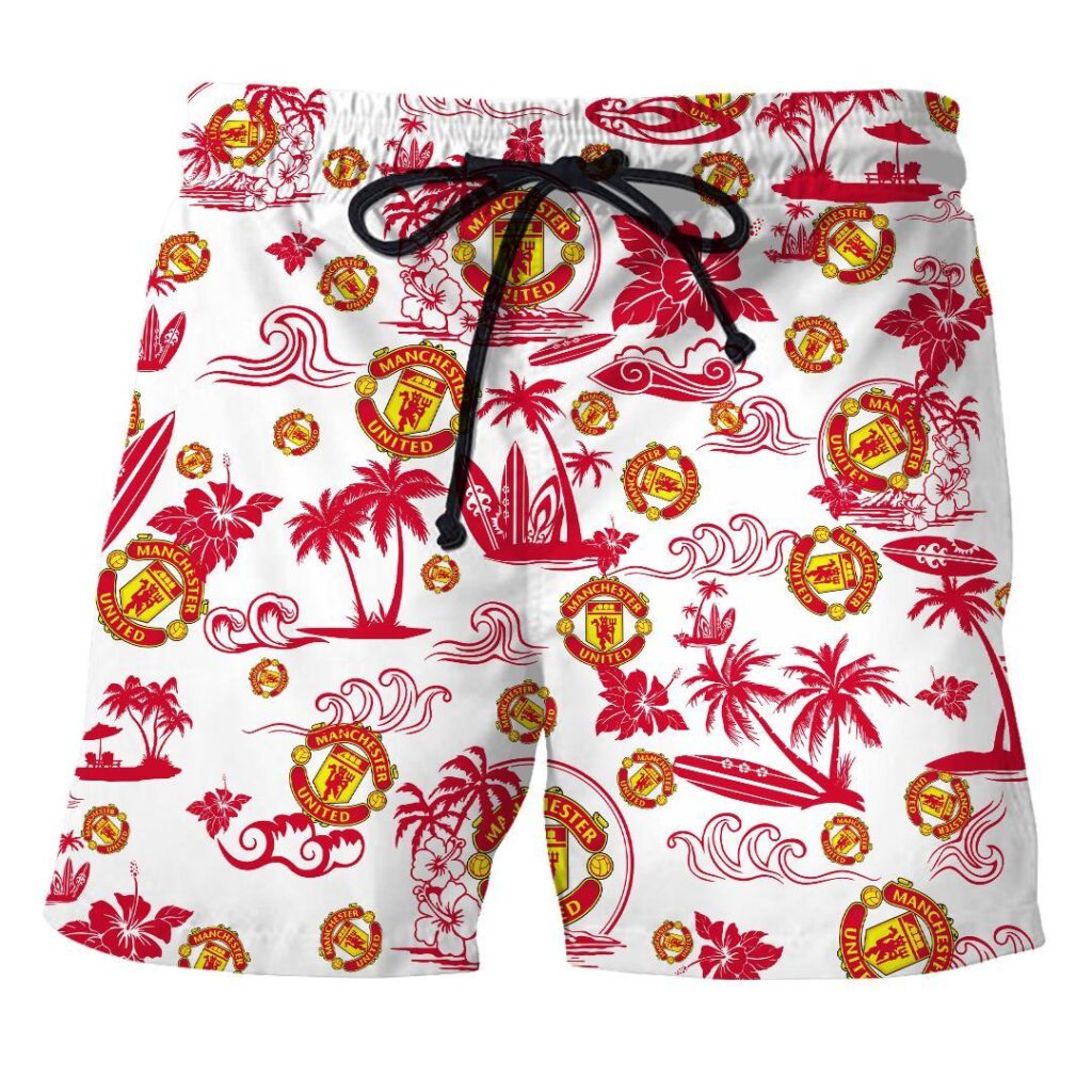 01ManUnited073 | Hawaiian Shirt and Shorts