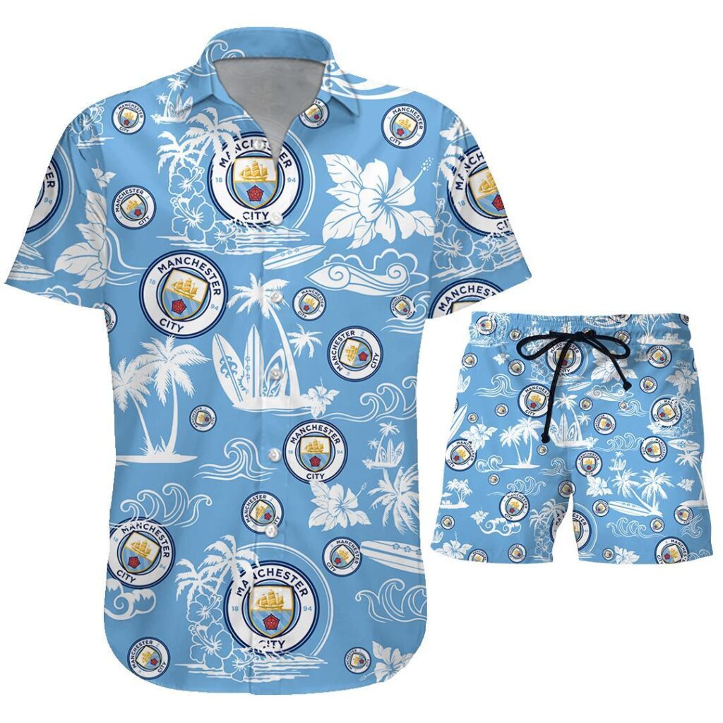 02ManCity070 | Hawaiian Shirt and Shorts