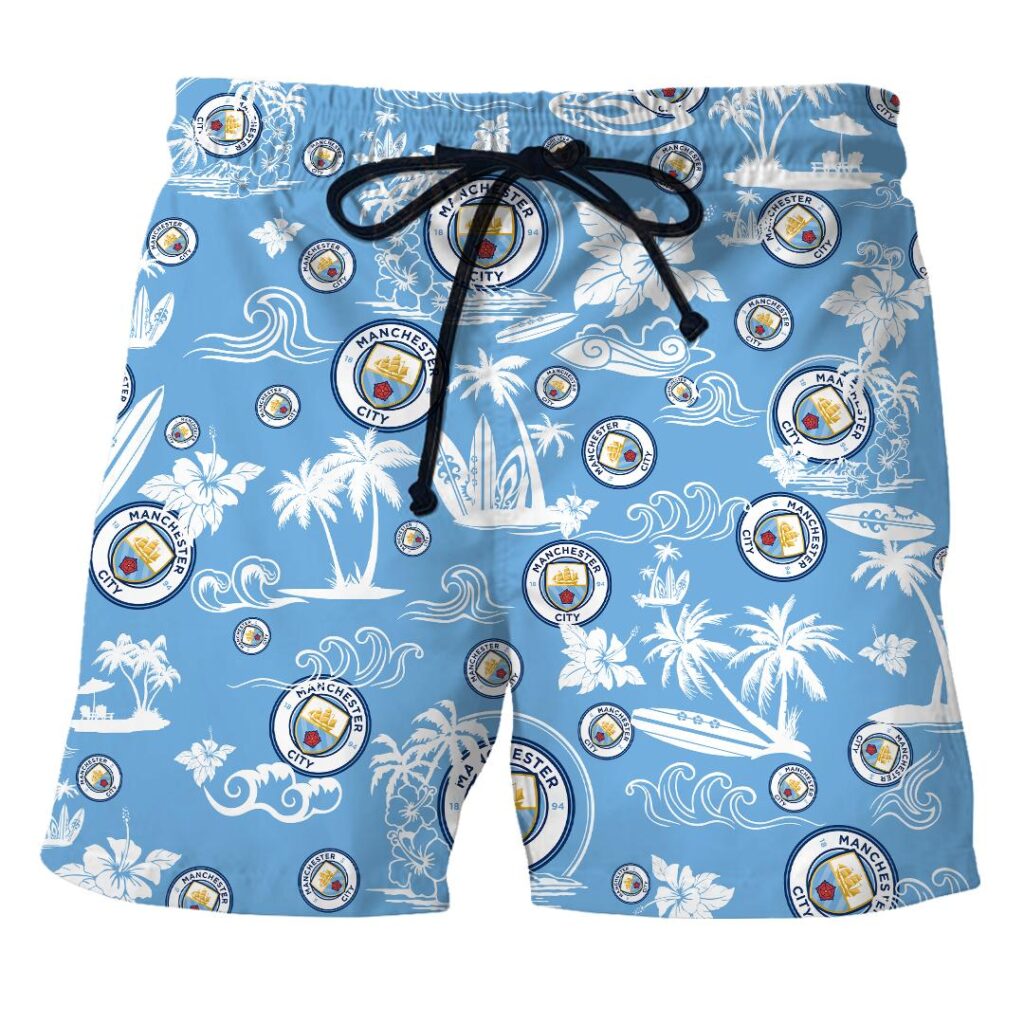 02ManCity073 | Hawaiian Shirt and Shorts