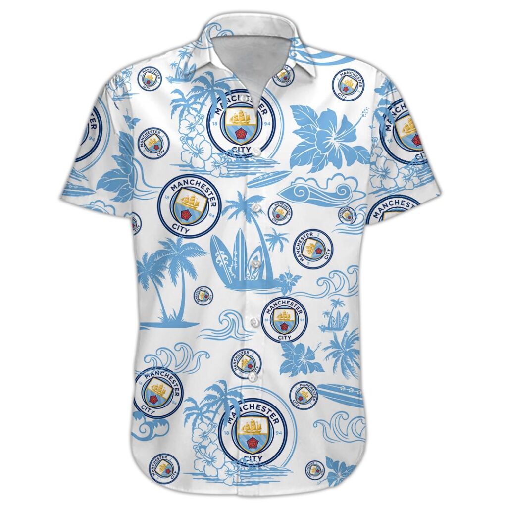 02ManCity073 | Hawaiian Shirt and Shorts