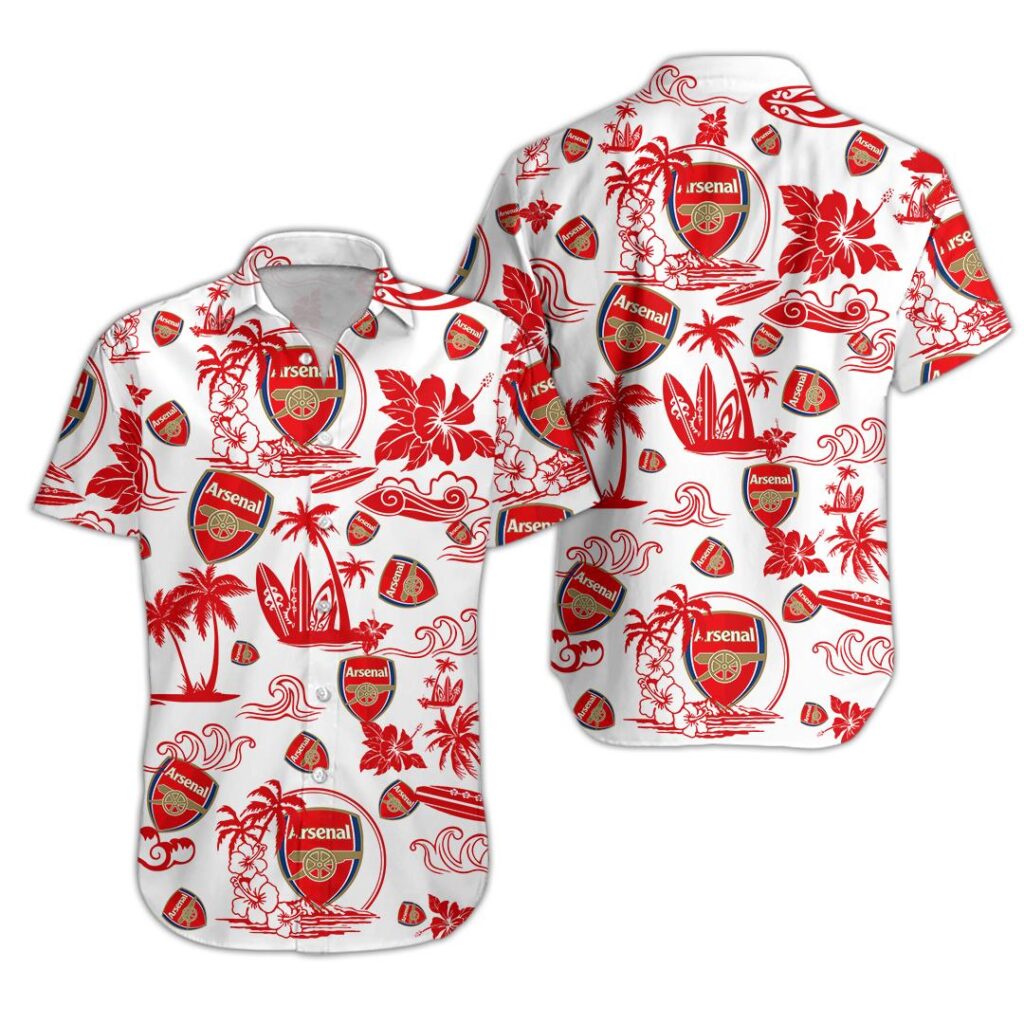 03Arsenal073 | Hawaiian Shirt and Shorts