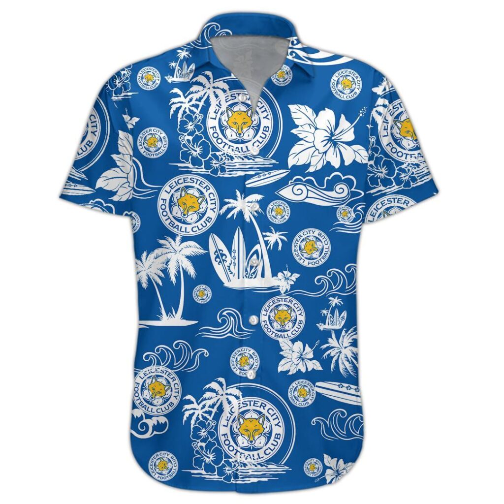 07LeicesterCity070 | Hawaiian Shirt and Shorts