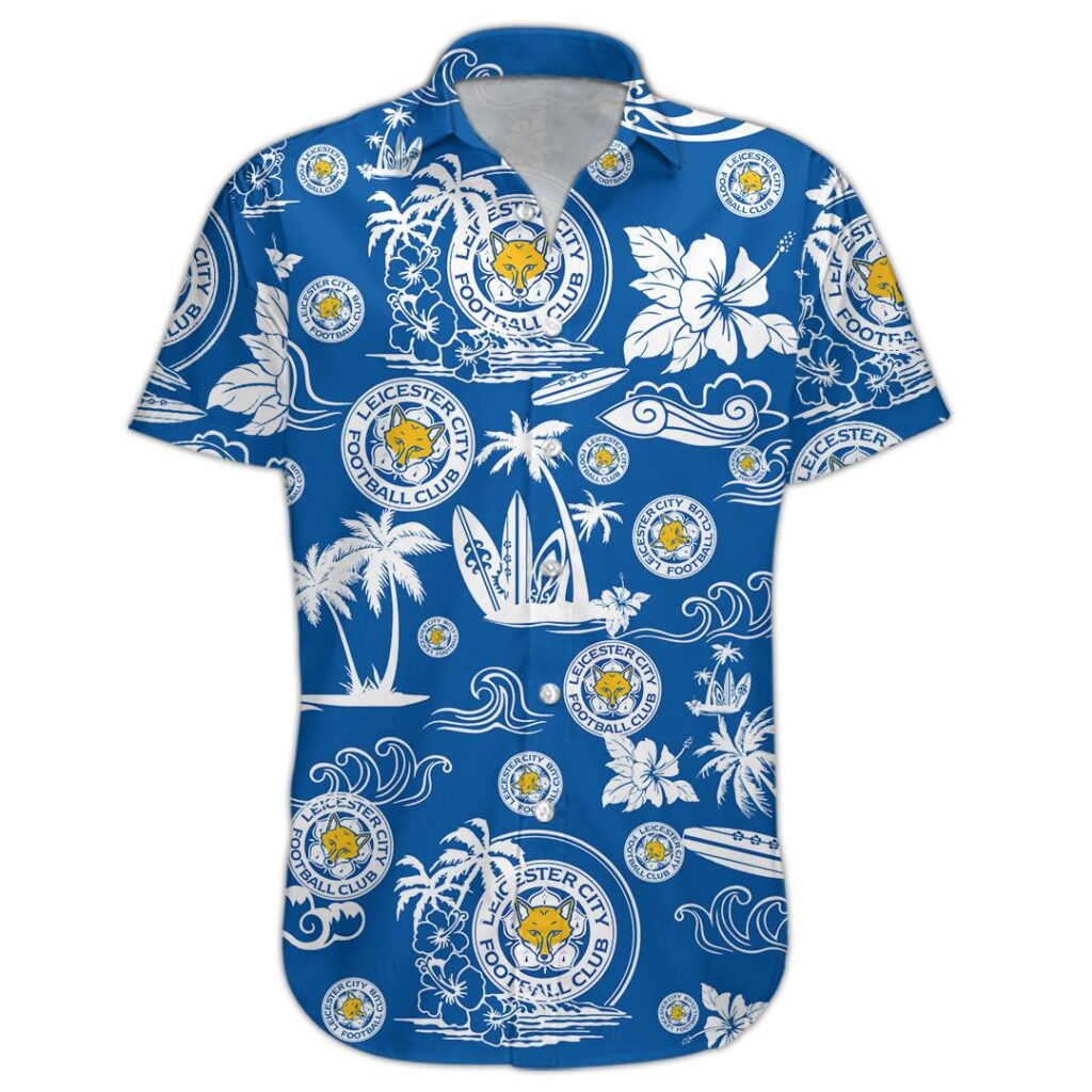 07LeicesterCity073 | Hawaiian Shirt and Shorts