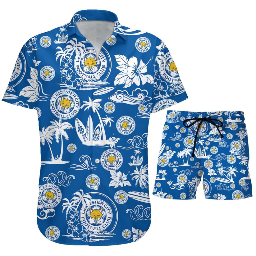 07LeicesterCity073 | Hawaiian Shirt and Shorts