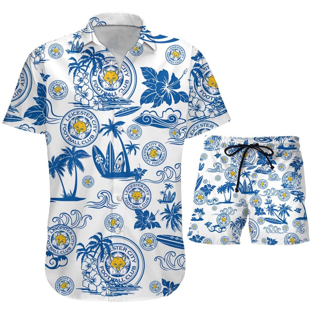 07LeicesterCity073 | Hawaiian Shirt and Shorts