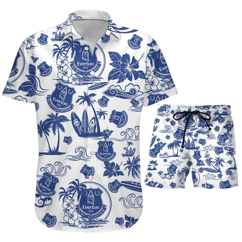 10Everton073 | Hawaiian Shirt and Shorts