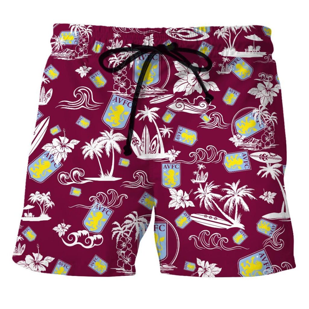 11AstonVilla070 | Hawaiian Shirt and Shorts