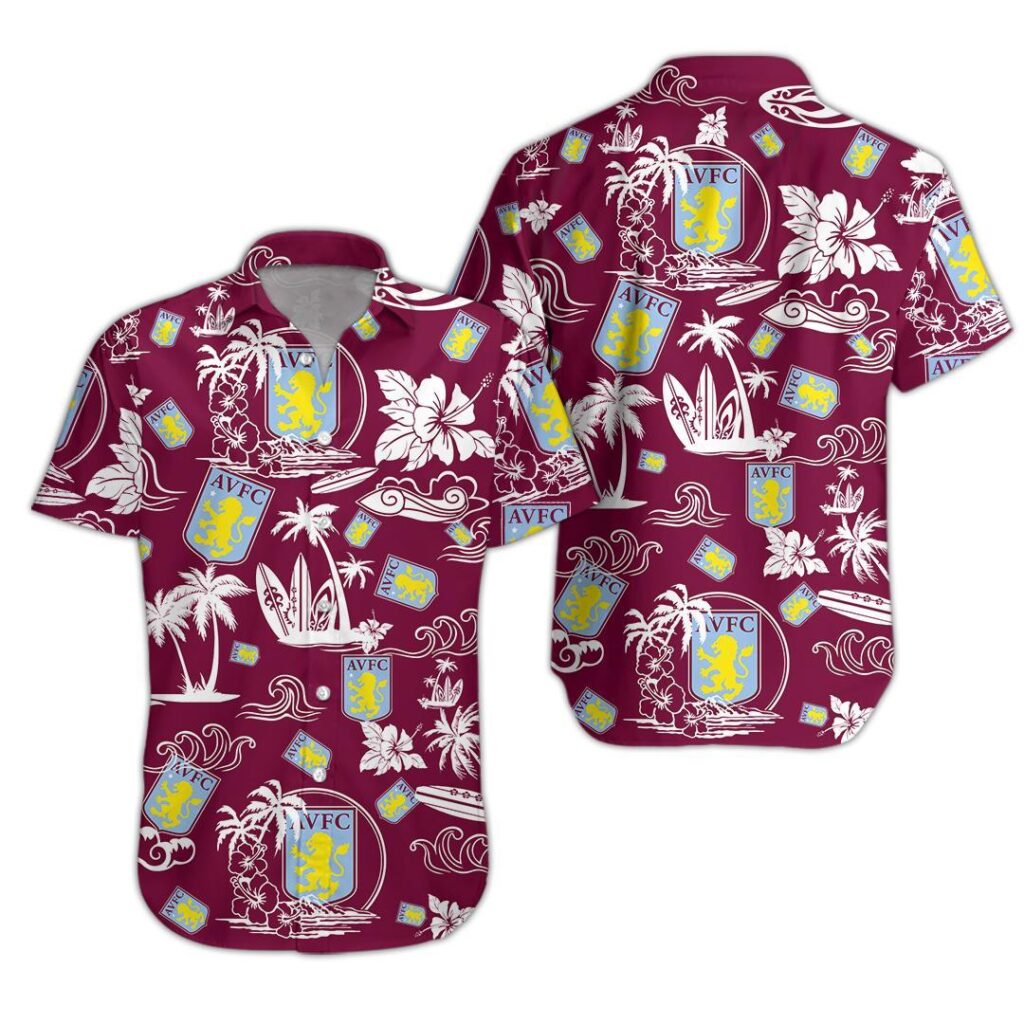 11AstonVilla070 | Hawaiian Shirt and Shorts