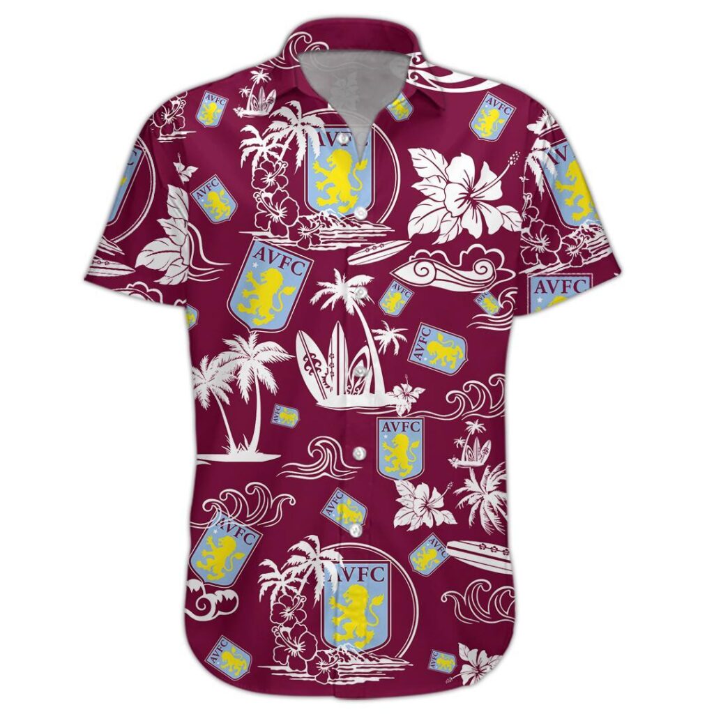 11AstonVilla070 | Hawaiian Shirt and Shorts